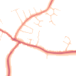 Daytime road noise heatmap for CO16 0DQ