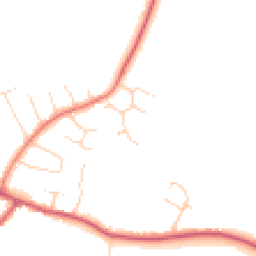Daytime road noise heatmap for CO16 0DZ