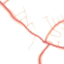 Daytime road noise heatmap for CO16 0EA