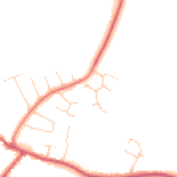 Daytime road noise heatmap for CO16 0EY