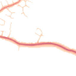Daytime road noise heatmap for CO16 0JB