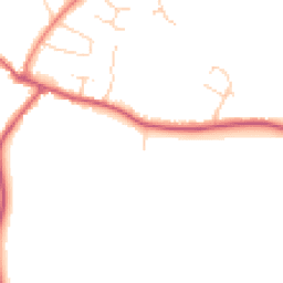 Daytime road noise heatmap for CO16 0JG