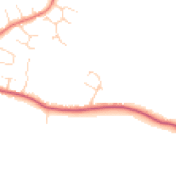 Daytime road noise heatmap for CO16 0JS