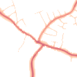 Daytime road noise heatmap for CO16 0LG