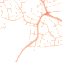 Daytime road noise heatmap for CO16 7BP