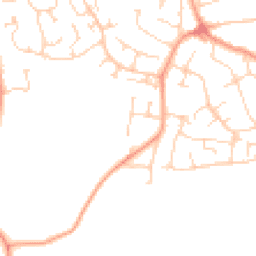Daytime road noise heatmap for CO16 7EY