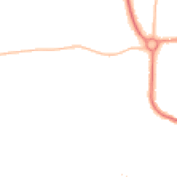 Night-time road noise heatmap for CO16 7HH