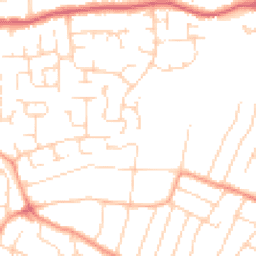 Daytime road noise heatmap for CO16 7HZ