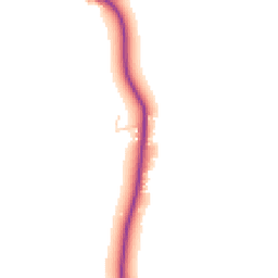 Daytime road noise heatmap for CO16 8HN