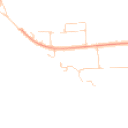 Daytime road noise heatmap for CO16 8JW