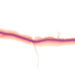 Daytime road noise heatmap for CO16 8LR