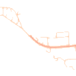 Daytime road noise heatmap for CO16 8NS
