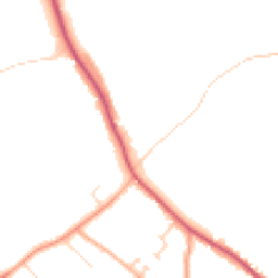 Daytime road noise heatmap for CO16 9DG