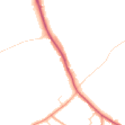 Daytime road noise heatmap for CO16 9DN