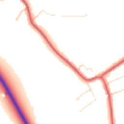 Daytime road noise heatmap for CO16 9EJ