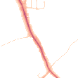 Daytime road noise heatmap for CO16 9FB