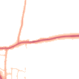 Daytime road noise heatmap for CO16 9JL