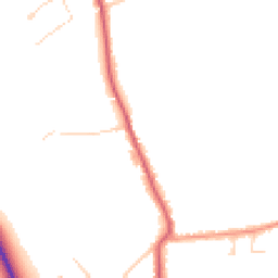 Daytime road noise heatmap for CO16 9LG
