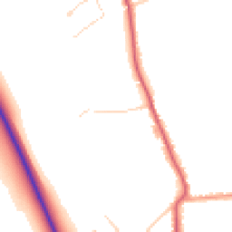 Daytime road noise heatmap for CO16 9LP