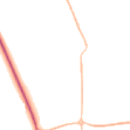 Night-time road noise heatmap for CO16 9PH