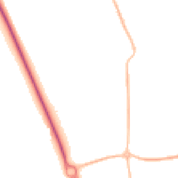 Night-time road noise heatmap for CO16 9PJ