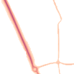 Night-time road noise heatmap for CO16 9PL