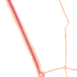 Night-time road noise heatmap for CO16 9PN