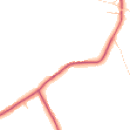 Daytime road noise heatmap for CO16 9PX