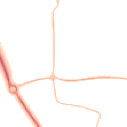 Night-time road noise heatmap for CO16 9RD