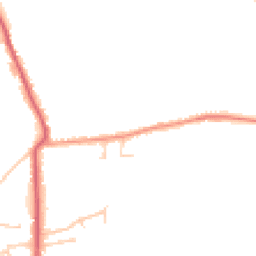 Daytime road noise heatmap for CO16 9RT