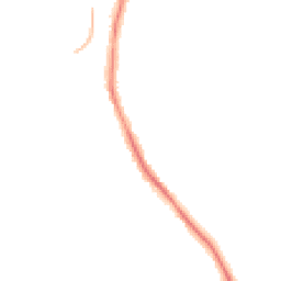 Night-time road noise heatmap for CO2 0AB