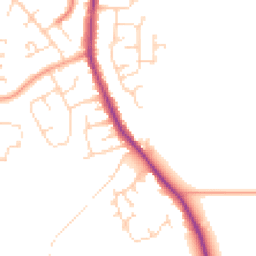 Daytime road noise heatmap for CO2 0AD