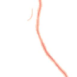 Night-time road noise heatmap for CO2 0AE