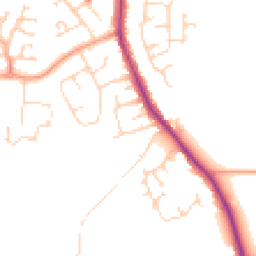 Daytime road noise heatmap for CO2 0AH