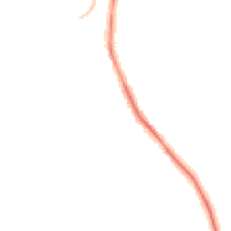 Night-time road noise heatmap for CO2 0AL