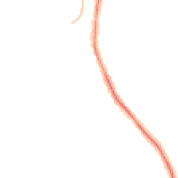 Night-time road noise heatmap for CO2 0AN