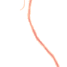 Night-time road noise heatmap for CO2 0AP