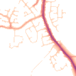Daytime road noise heatmap for CO2 0AT