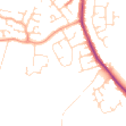 Daytime road noise heatmap for CO2 0AU