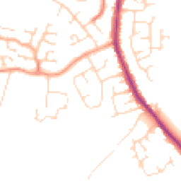 Daytime road noise heatmap for CO2 0AX