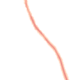 Night-time road noise heatmap for CO2 0BG