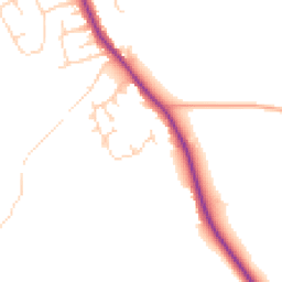 Daytime road noise heatmap for CO2 0BH