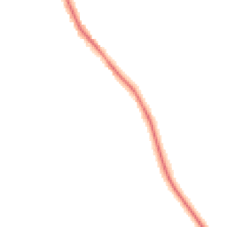 Night-time road noise heatmap for CO2 0BH