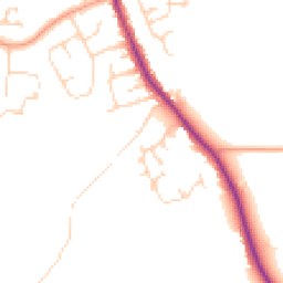 Daytime road noise heatmap for CO2 0BN