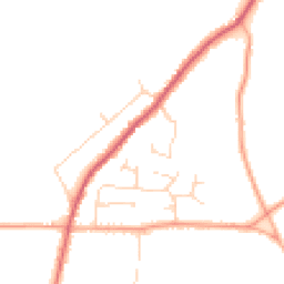 Daytime road noise heatmap for CO2 0BS