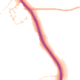 Daytime road noise heatmap for CO2 0BX