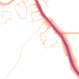 Daytime road noise heatmap for CO2 0DH
