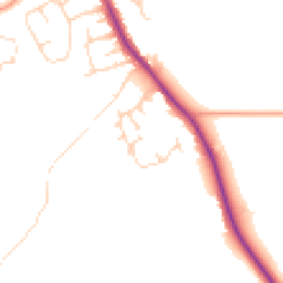Daytime road noise heatmap for CO2 0DL