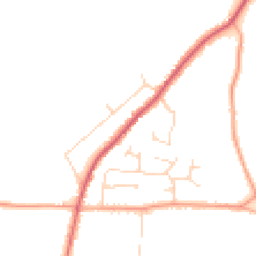Daytime road noise heatmap for CO2 0DT