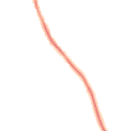 Night-time road noise heatmap for CO2 0DW